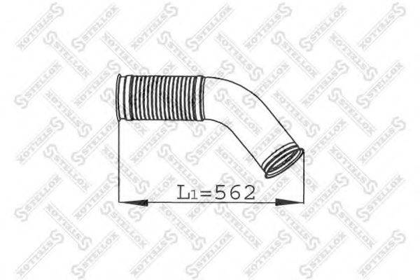 STELLOX 8203741SX Труба вихлопного газу