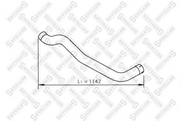 STELLOX 8203773SX Труба вихлопного газу