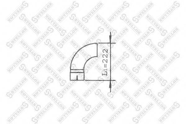 STELLOX 8203775SX Труба вихлопного газу