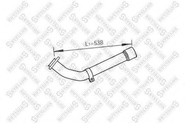 STELLOX 8203778SX Труба вихлопного газу