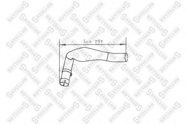 STELLOX 8203796SX Труба вихлопного газу