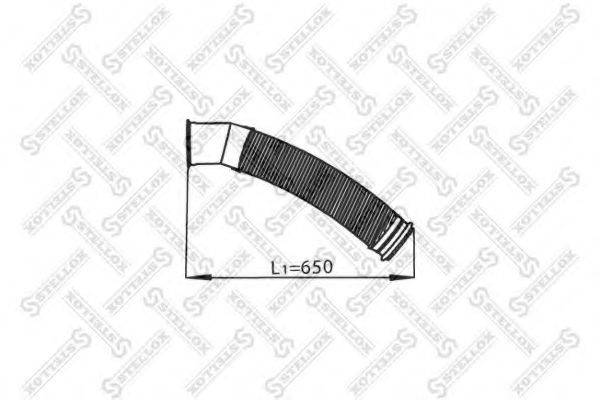 STELLOX 8203801SX Труба вихлопного газу