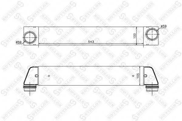 STELLOX 1040040SX Інтеркулер