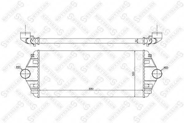 STELLOX 1040082SX Інтеркулер