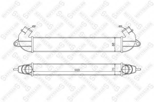 STELLOX 1040123SX Інтеркулер