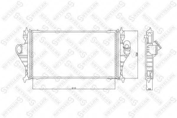 STELLOX 1040144SX Інтеркулер