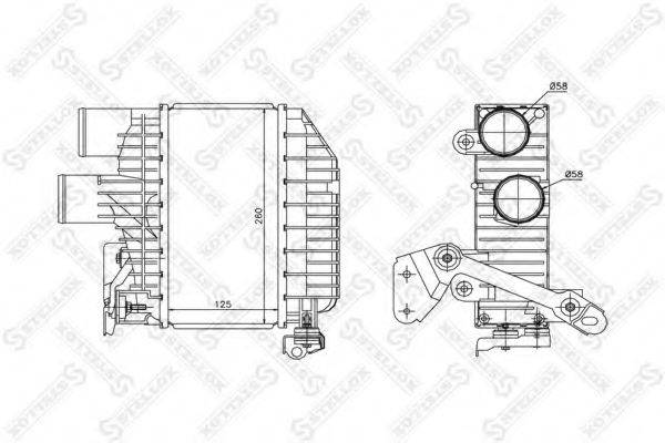 STELLOX 1040159SX Інтеркулер