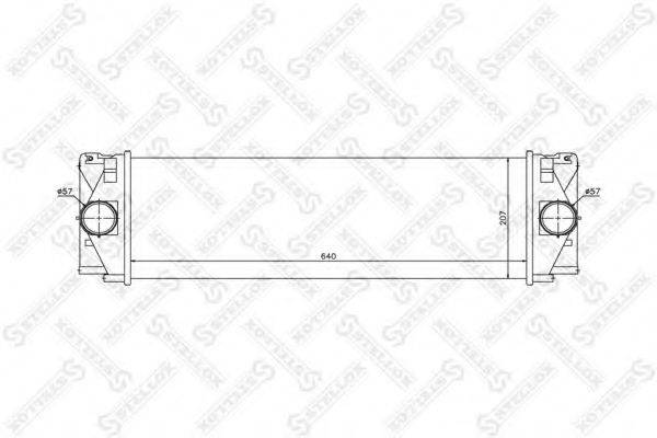 STELLOX 1040206SX Інтеркулер