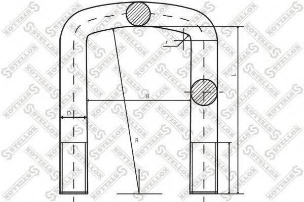 STELLOX 8464179SX Драбина ресори