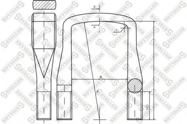 STELLOX 8464201SX Драбина ресори