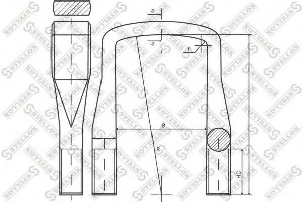 STELLOX 8464269SX Драбина ресори