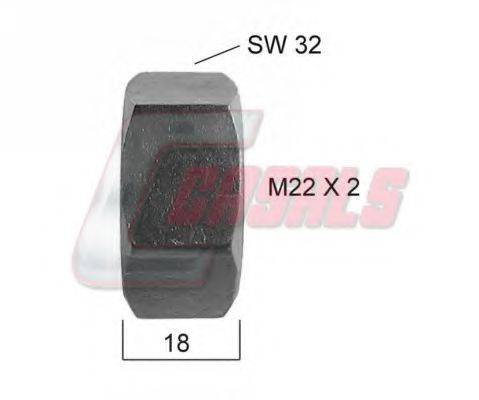 CASALS 21143 Гайка кріплення колеса