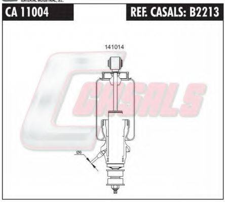 CASALS B2213 Гаситель, кріплення кабіни