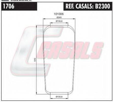 CASALS B2300 Кожух пневматичної ресори