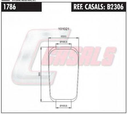 CASALS B2306 Кожух пневматичної ресори