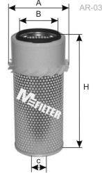 MFILTER A863 Повітряний фільтр