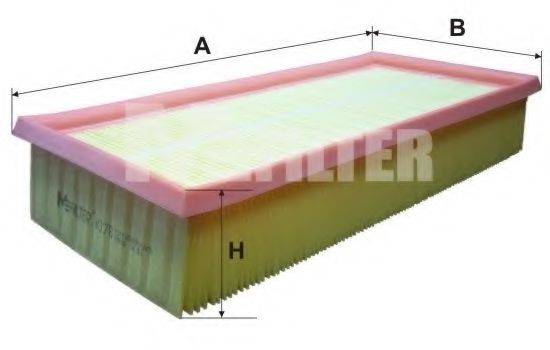 MFILTER K178 Повітряний фільтр