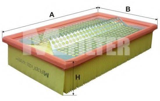 MFILTER K221 Повітряний фільтр