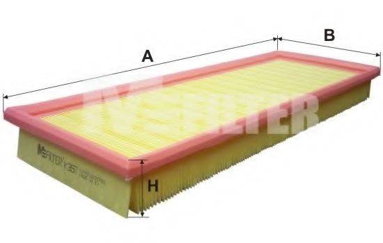 MFILTER K357 Повітряний фільтр