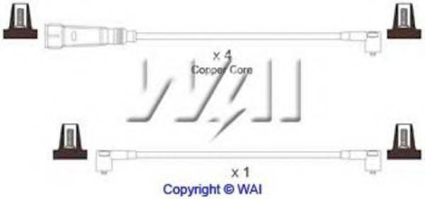 WAIGLOBAL ISL691 Комплект дротів запалювання