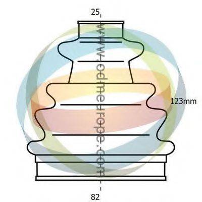 ODM-MULTIPARTS 21993092 Комплект пильника, приводний вал