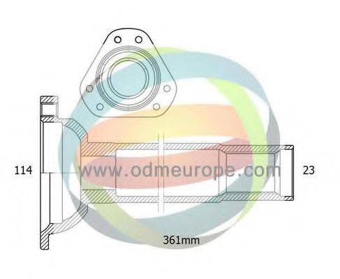 ODM-MULTIPARTS 16210100 Напівосьовий вал, диференціал