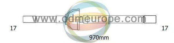 ODM-MULTIPARTS 18261020 Приводний вал