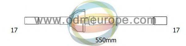 ODM-MULTIPARTS 18262020 Приводний вал