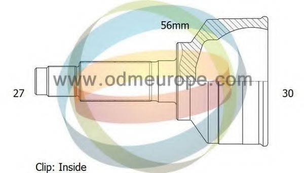 ODM-MULTIPARTS 12070955 Шарнірний комплект, приводний вал