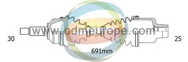 ODM-MULTIPARTS 18073050 Приводний вал