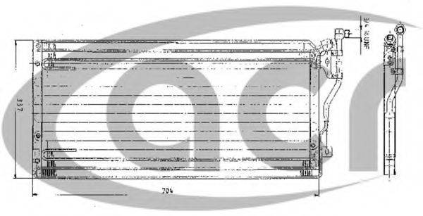 ACR 300125 Конденсатор, кондиціонер