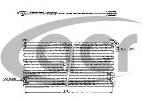 ACR 300143 Конденсатор, кондиціонер