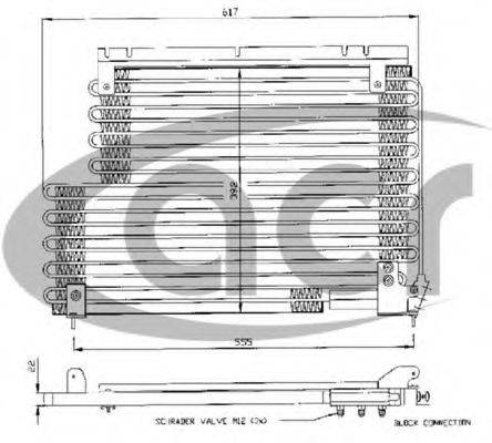 ACR 300242 Конденсатор, кондиціонер