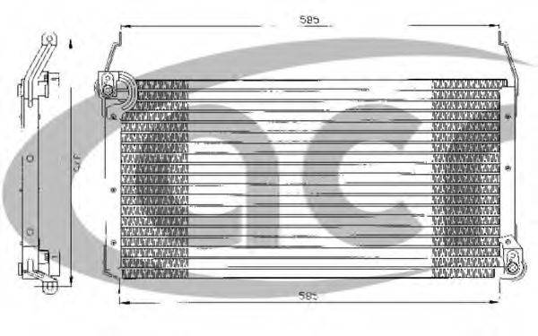 ACR 300297 Конденсатор, кондиціонер