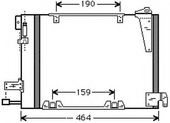 AUTOCLIMA 30311382CP Конденсатор, кондиціонер