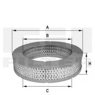 FIL FILTER HPU4358 Повітряний фільтр