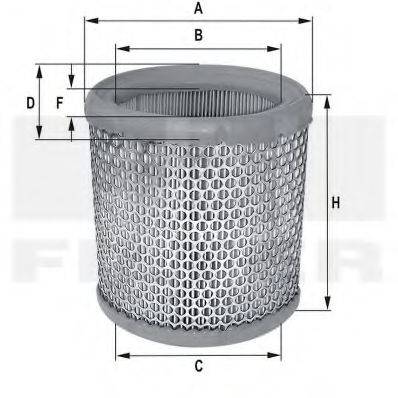 FIL FILTER HPU4348 Повітряний фільтр