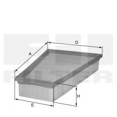 FIL FILTER HP2281 Повітряний фільтр