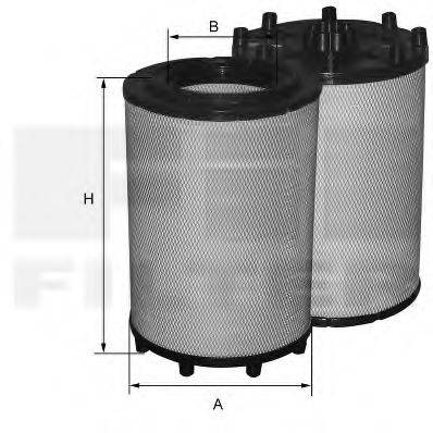 FIL FILTER HP2637 Повітряний фільтр