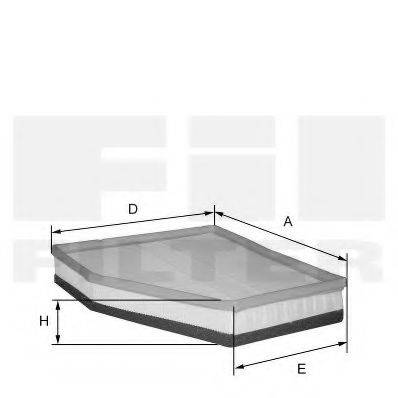 FIL FILTER HP2302 Повітряний фільтр