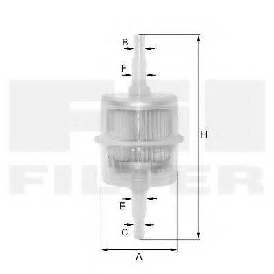 FIL FILTER ZP8047FP Паливний фільтр