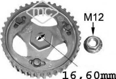 METALCAUCHO 05623 Шестерня, паливний насос високого тиску