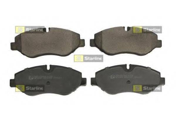 STARLINE BDS456 Комплект гальмівних колодок, дискове гальмо