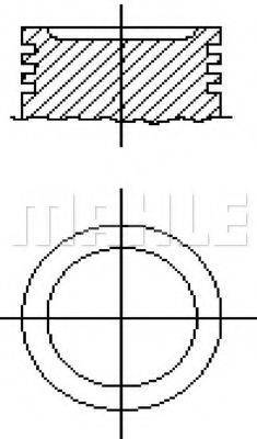 METAL LEVE P1250 Поршень