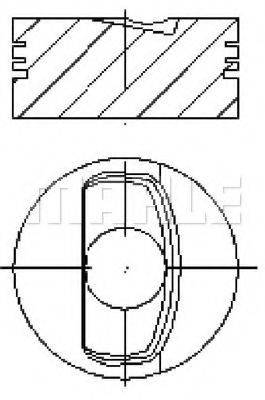 METAL LEVE P2442 Поршень