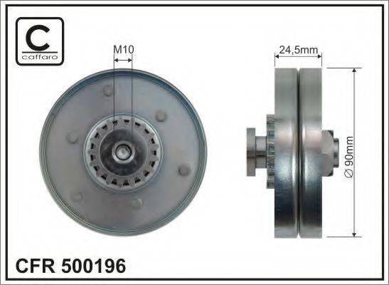 CAFFARO 500196 Натяжний ролик, полікліновий ремінь