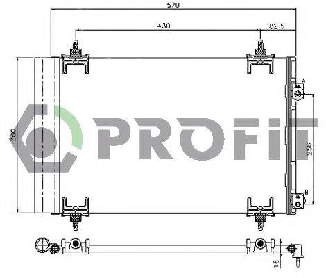 PROFIT PR1913C1 Конденсатор, кондиціонер