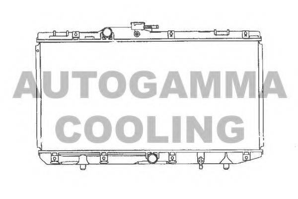 AUTOGAMMA 101278 Радіатор, охолодження двигуна