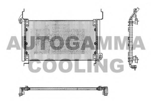 AUTOGAMMA 101377 Конденсатор, кондиціонер
