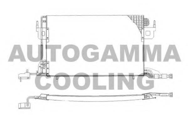 AUTOGAMMA 101590 Конденсатор, кондиціонер